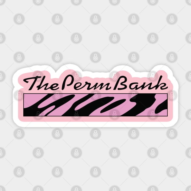 The Perm Bank Salon Sticker by saintpetty